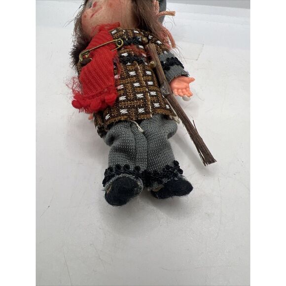 Vintage Kurt S Adler Fabric Felt Flocked‎ Ornament - Picture 8 of 9